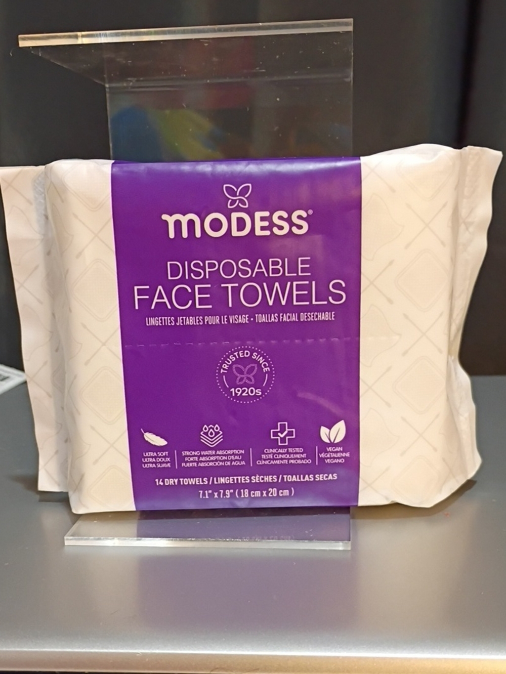 Disposable Face Towels - White